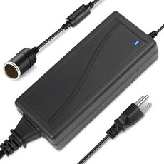 110V AC-DC 12V 컨버터 5A 60W 담배 라이터 어댑터-벽 플러그 100-240V 자동차 충전기-벽 어댑터 변압기 전원 공급 장치 - 대시 캠 인플레이터 진공 냉장고, 12V5A 60W