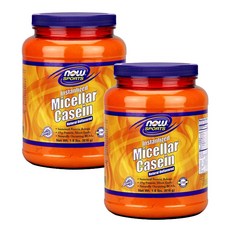 NOW Foods 原味酪蛋白粉, 2個, 816克