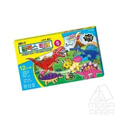 미니사라 아모스 글라스데코 5번 13색 22mlⅹ13색 유아미술