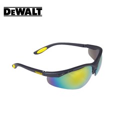 디월트 DPG58 컴포트핏 보안경 산업용 공업용 UV 자외선 차단 보호안경 안전고글, 1개, 차광(미러)