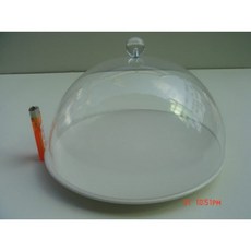 大同強化瓷器附蓋蛋糕盤(26公分), 1個