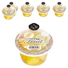 마루하니치로 더 프루트 4종 믹스 황도 + 귤 + 파인애플 + 배, 220g, 6개
