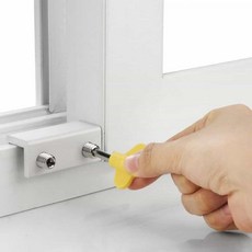 보통사람C군 방충망 잠금장치 샷시잠금, 1구(DD-11198)