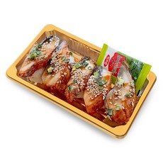 올플러스 초밥용기 1호 금색 뚜껑포함, 1박스, 100세트