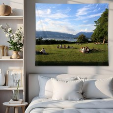 리빙연구소 인테리어 패브릭 포스터 그림 집들이선물 15종, 09. 피크닉데이