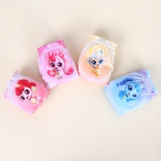 Catch! Teenieping 女童用亮晶晶內褲 4件組