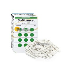신원 소프트란셋 채혈침 28G 50개입 x 4통 200개 아큐첵 호환침 수동 랜싯, 신원 소프트란셋 채혈침 28G 50개입 x 4통 200