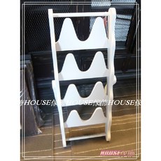 House 傢飾 洗白實木 8入鞋插/鞋叉/鞋架, 1個