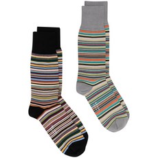 폴스미스 스트라이프 양말 2팩 세트