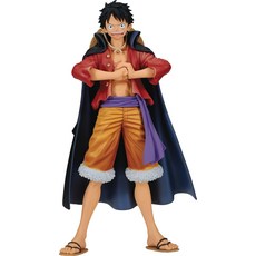 BANPRESTO 航海王 DXF THE GRANDLINE SERIES 和之國 vol.4 魯夫 模型, 1個