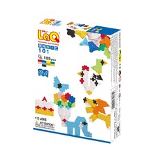 LaQ 基礎積木 101 (185pcs), 多色, 1個, 185