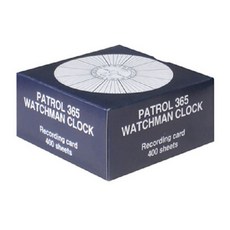 순찰시계 기록카드 출퇴근기록 원형시트 365용 400매