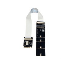 M.2 A-E KEY - TF 슬롯이 있는 M.2 NVMe 어댑터 카드 M.2 A+E KEY 인터페이스는 CNVi 프로토콜 네트워크 카드를 지원하지 않습니다., 1개, 검은색