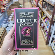 홍콩 대리 구매자 초콜릿 체리 페르갈레 리큐어 리투아니아산 초콜릿브랜디, 1개, A. 체리 스위트 초콜릿 190g