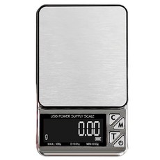 lifeshoppingstore 掌上型多方迷你秤 - 非交易用秤, 黑, CAESA001BK, 0.5kg