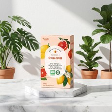 [전용 보틀 증정] 퍼니트 이상우 하루하나 유기농 100% 레자몽 레몬즙+자몽즙 280ml 4개