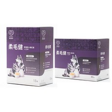 樂健飛 柔毛健 鱉蛋粉+蝦紅素+CPP NDS 40包, 1個, 皮膚/毛髮健康, 15份