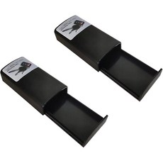 UCkasayfy 자기 키박스 바깥쪽에 열쇠를 숨기다 강력한 마그네트 스페어 키 숨김 비밀의 열쇠고리 차의 하차 자택 차고 사무실 안전 긴급 열쇠케이스, 2