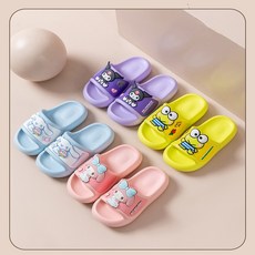 三麗鷗兒童涼拖鞋 家用室內軟底防滑雲朵拖鞋 庫洛米 大耳狗 美樂蒂親子寶寶涼鞋