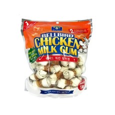 벨버드 강아지 치킨 밀크껌 스몰, 치킨밀크, 1kg, 1개