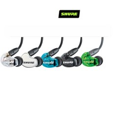 SHURE AONIC 215 隔音耳機 通話監聽可換線設計, 透明