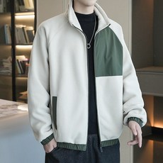 運動保暖外套 加絨加厚防風情侶款長版保暖棉服/棉大衣