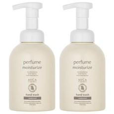 AVCA 木質麝香調大容量洗手乳, 500ml, 2個