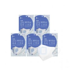 리앤웰 코비촉촉 초경량 가습마스크 15매입 비염 수면 차량용 기내용 비행기 마스크, 5pack (15매)
