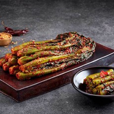 [강순의명가]김치명인이 만드는 여수 돌산 갓김치 1kg, 1개