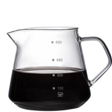 채진스토어 내열유리 커피서버 600ml 드립커피도구