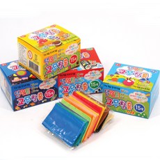 고무찰흙 15색탤런트고무찰흙