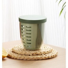 과일통 도시락 과일컵 샐러드통 후르츠팟, 화이트 1개+블루 1개, 1개