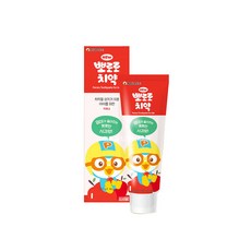 뽀로로 유아 치약 사과향, 90g, 4개
