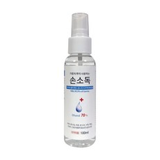 가볍게 뿌려 사용하는 손소독 피아토클린핸드세니타이저액 에탄올 100ml 1개