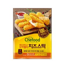 롯데 라퀴진 쉐푸드 모짜렐라 치즈스틱 800G, 1개