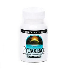 SOURCE NATURALS 碧容健萃取錠 100mg, 60顆, 1罐