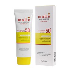 마리에 마일드 모이스처 선크림 80g (SPF50+ / PA+++), 1개