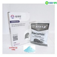 라쿠민티피 100g 가루쥐약 살서제 창고 식품공장 지하실, 1개, 1개입