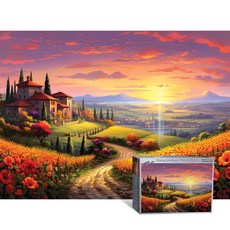 해바라기 BB1000-5302 1000피스퍼즐 토스카나와 55579ea 1(ea), 1개