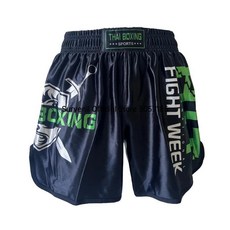 태국 복싱 반바지 신축성 무에타이 경량 킥복싱 그래플링 케이지 파이팅 팬츠, 1개, 13. ZA5