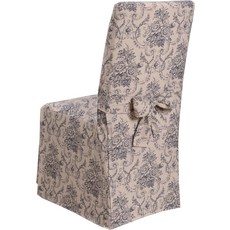 Madison ChatDRCNV Chateau 슬립커버 네이비 식당 의자, 2_Dining Room Chair, Navy