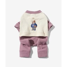 예일 YALE 엠브로이더리 댄 올인원 도기 스웻셔츠 퍼플 YEX5PW410APU 903099