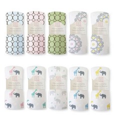 스와들 Swaddle Designs 블랭킷 아기 속싸개 여름 면이불, SD-456SC