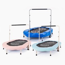 아이워너 타원형 2인용 트램폴린 어린이 트램펄린 a, 민트