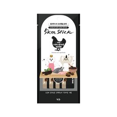 朝貢 5km stick 犬貓營養肉泥 烏骨雞, 1個, 黑色