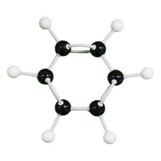탄소 수소분자 벤젠 화학식 구조모형 작은입자 교과연계실험 과학실습 화학적단위, 1세트