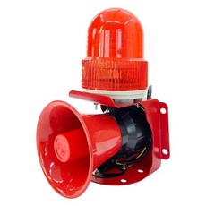 산업용 사이렌 경보기 현장 원격제어 전원 공사장, DC12V (볼륨/톤 조절), 1개