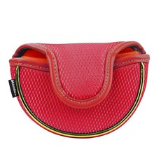 안덕스 골드 골프 퍼터 클럽 세미서클 커버 스몰 헤드 하프몰렛 MT/TG29, 레드