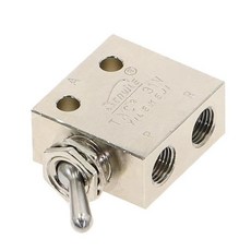 공압 스위치 밸브 나사 위치 방향 직사각형 기계식, 1개