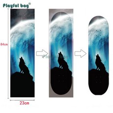 스케이트보드 성인용 롱보드 장난스러운 사포 연마지 전문 방수 내마모성 94, 06 1pcs, 1개